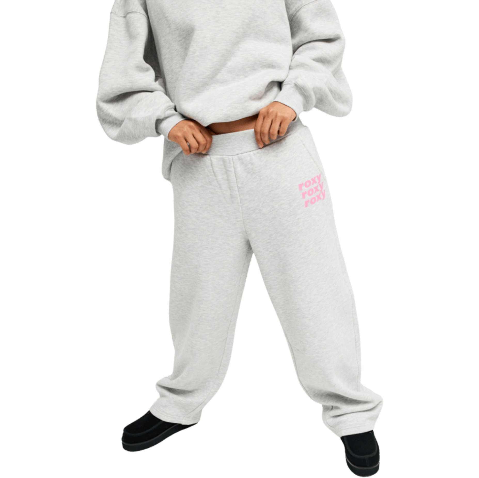 2026 Roxy Womens Surf Doll Sweatpants ERJFB03508 - Light Grey Heather